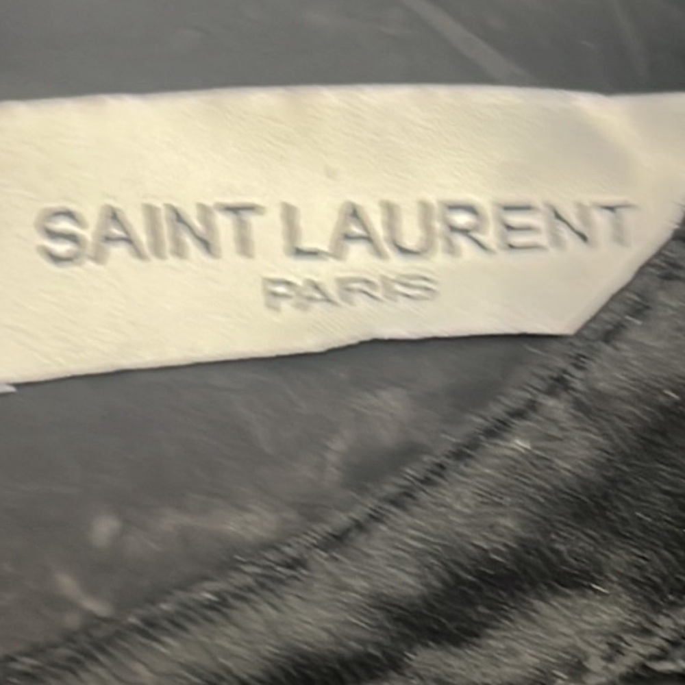 Authentic Saint Laurent luxury designer signature black star cutout dress sz 4 - Picture 5 of 11